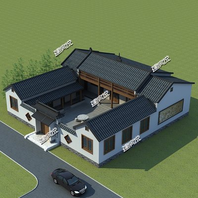 农村四合院平面设计图