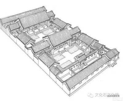 农村四合院平面设计图