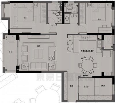 武汉客厅B栋平面设计公司