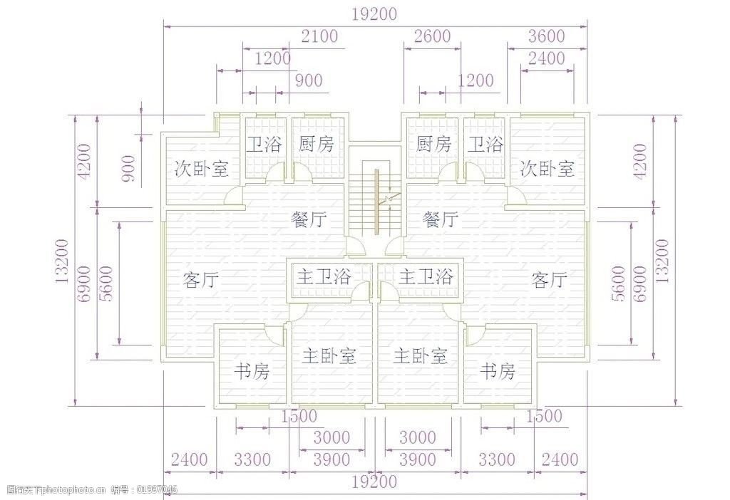 黑红白平面设计图