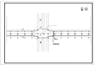 路灯平面设计图纸