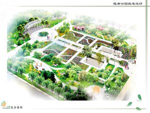 小绿地公园平面设计理念