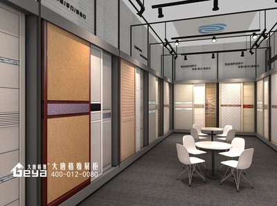 高档展厅平面设计图片