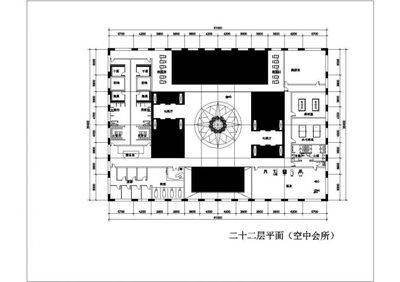 书店会所平面设计图