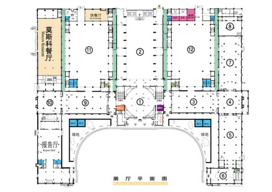 杭州家具展厅平面设计