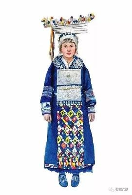苗族服饰色彩平面设计