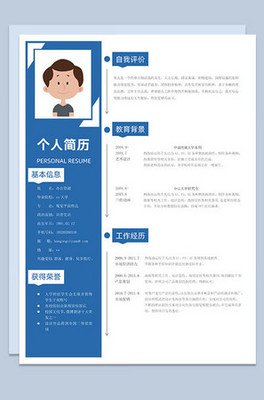 视觉传达平面设计师简历