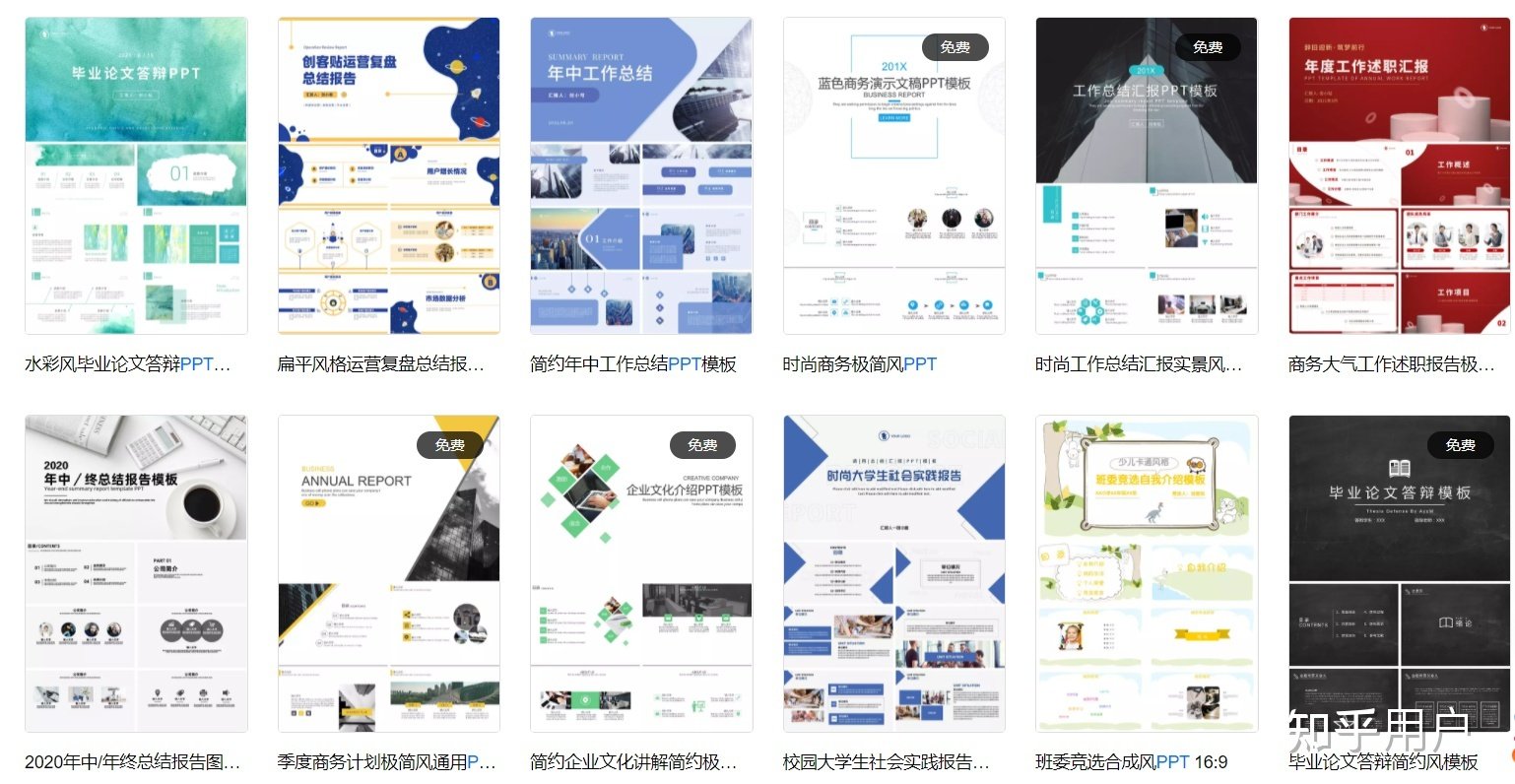 毕业设计与答辩平面设计