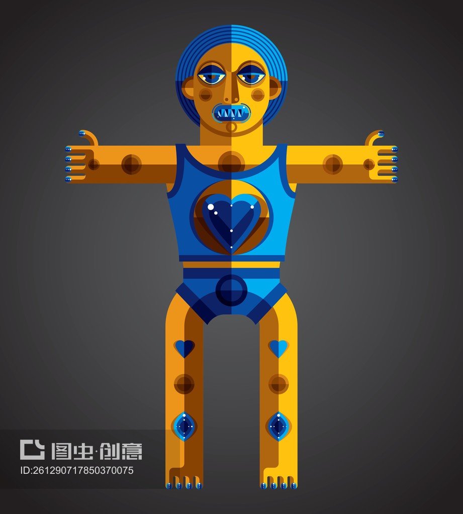 手办公仔平面设计图