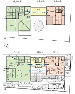 日本独立住宅平面设计