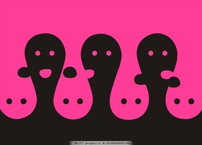 平面设计对称构成作业图
