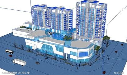 小型小区底层商业平面设计