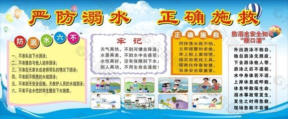 防溺水平面设计