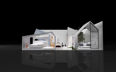 平面设计静物空间搭建