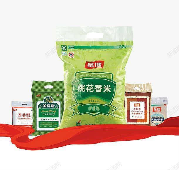 平面设计香米袋装