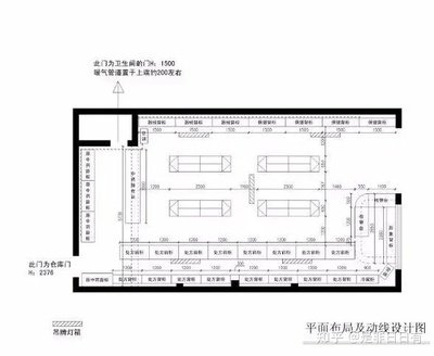 药店平面设计效果图