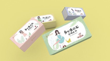 红糖平面设计包装图纸