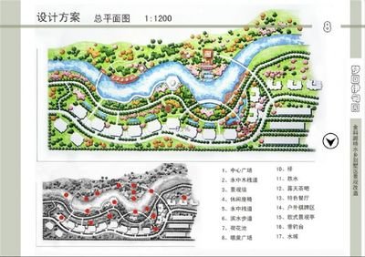 景观廊桥平面设计案例