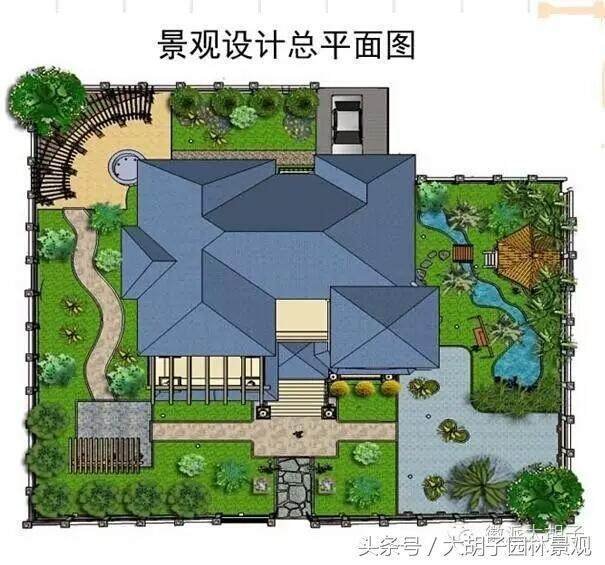 室外庭院平面设计图片大全