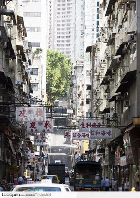 拥挤街道平面设计图片高清