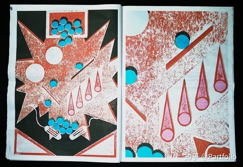 点线平面设计美术作品