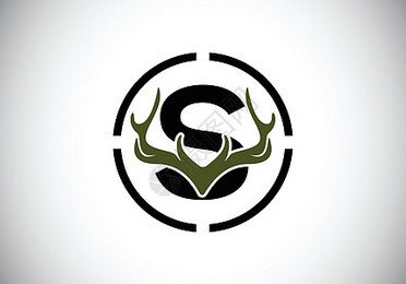 平面设计构成森林动物logo
