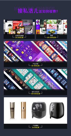 平面设计淘宝店铺收费多少
