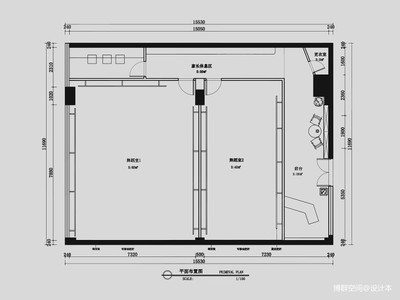 家用舞蹈室平面设计需要