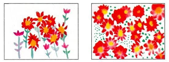 平面设计花草结合绘画教案