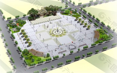 广场平面设计素材图片大全