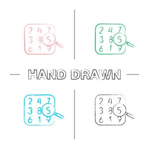 线形平面设计作品欣赏手绘