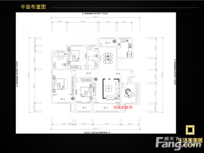 济南新中铁城一层平面设计