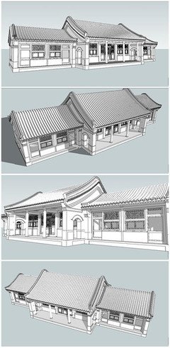 汉朝建筑平面设计图